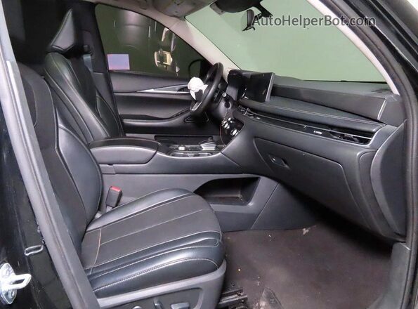 5N1DL1FR7PC368443 2023 INFINITI QX60 Black უკანა ხედი