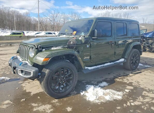 1C4JJXP68PW627427 2023 JEEP WRANGLER Green Tył lewy