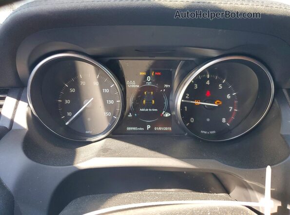 SALVP2RX8KH329751 2019 LAND ROVER RANGE ROVER EVOQUE Black Հետևի նստատեղերի տեսք