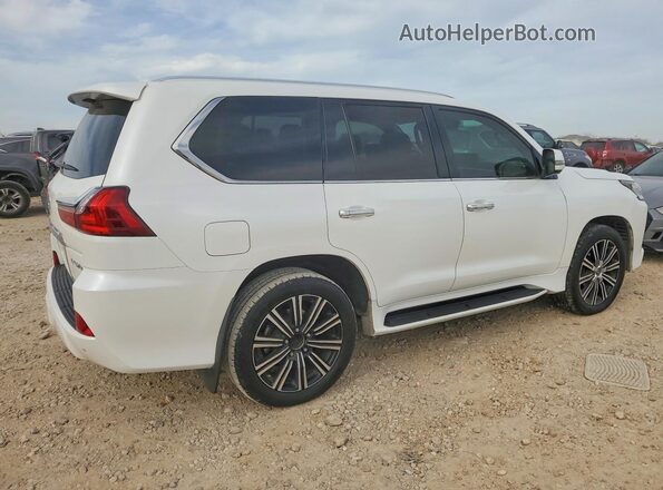 JTJHY7AX2K4285258 2019 LEXUS LX White წინა მარჯვენა