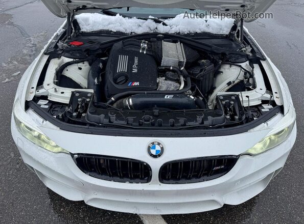 WBS3U9C57GP969947 2016 BMW M4 White Вид панелі приладів