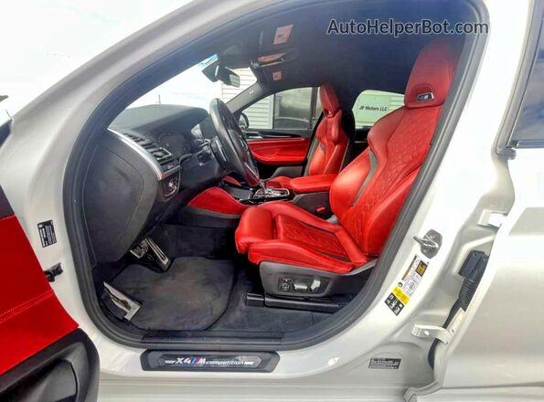 5YM23EC07N9K48359 2022 BMW X4 White Вид панелі приладів