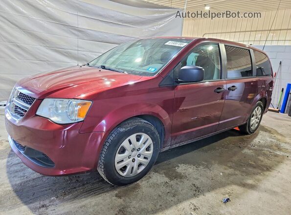 2C4RDGBG1KR649913 2019 DODGE GRAND Красный Задняя левая четверть