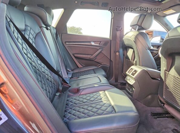 WA1B4AFY1M2027101 2021 AUDI SQ5 Gray Widok komory silnika
