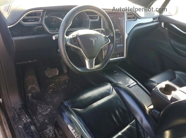 5YJXCAE27GF016861 2016 TESLA MODEL Black 
