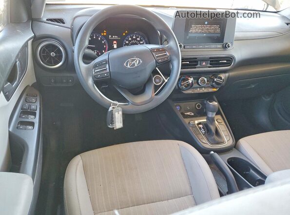 KM8K62AB0PU032075 2023 HYUNDAI KONA Gray Widok deski rozdzielczej