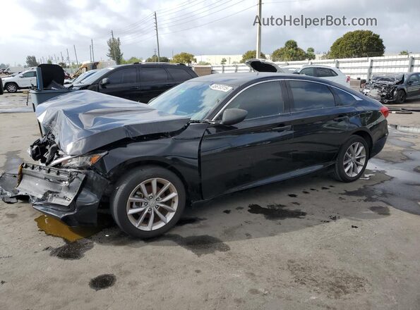 1HGCV1F16NA043314 2022 HONDA ACCORD Черный Задняя левая четверть