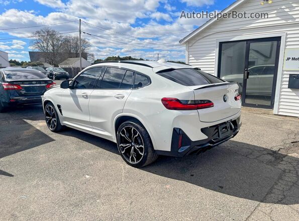 5YM23EC07N9K48359 2022 BMW X4 White Задня права чверть