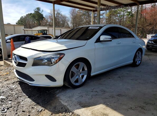 WDDSJ4EB0HN406887 2017 MERCEDES-BENZ CLA-CLASS Белый Задняя левая четверть