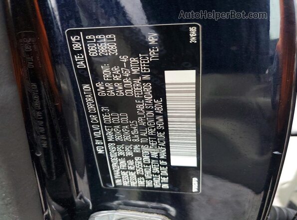 YV4A22PK0G1024978 2016 VOLVO XC90 Blue 