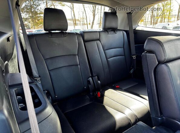 5FNYF6H20MB038975 2021 HONDA PILOT Black Rear interior view