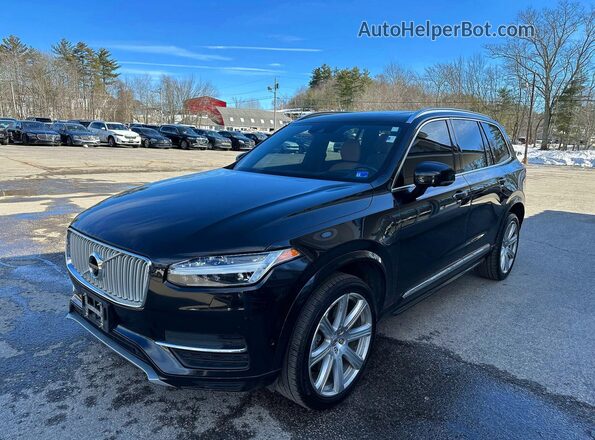 YV4BC0PLXH1180980 2017 VOLVO XC90 Черный Задняя правая четверть