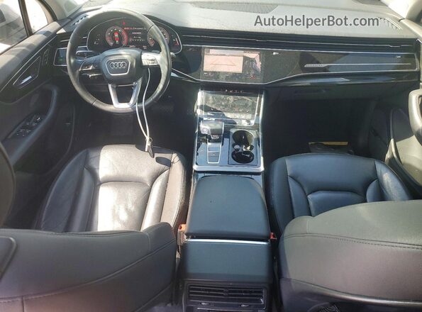 WA1LXAF79LD002744 2020 AUDI Q7 Silver Vista del cuadro de instrumentos