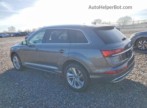 WA1LXAF70MD029607 2021 AUDI Q7 Gray Задня права чверть