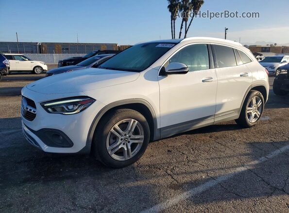 W1N4N4HB8NJ317485 2022 MERCEDES-BENZ GLA White უკანა მარცხენა