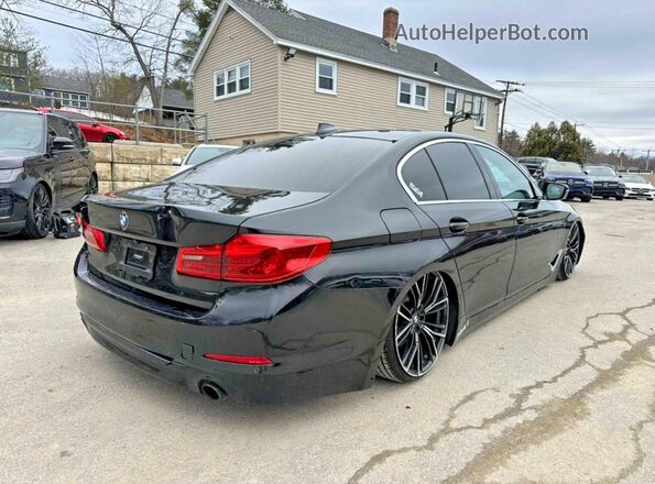 WBAJR7C00LWW62917 2020 BMW 5 SERIES Black Front right