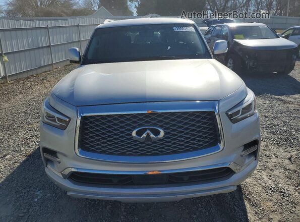 JN8AZ2NF6L9703304 2020 INFINITI QX80 Silver Հետևի տեսք