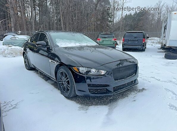 SAJAJ4FX3JCP38714 2018 JAGUAR XF Black Задня ліва чверть