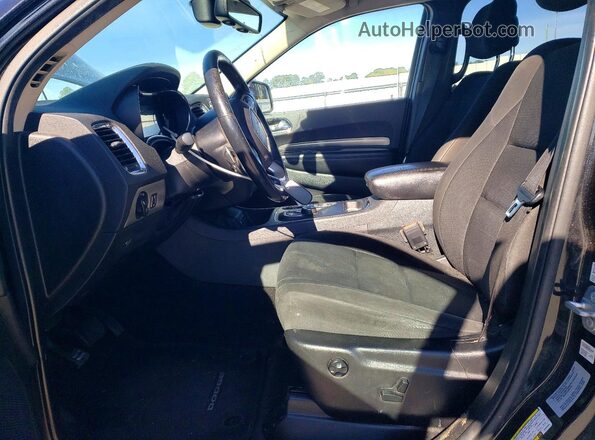 1C4RDJAG8GC354063 2016 DODGE DURANGO Black Widok deski rozdzielczej