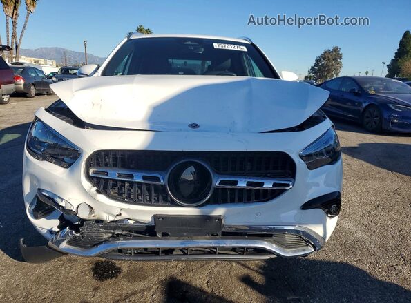 W1N4N4GB2RJ610774 2024 MERCEDES-BENZ GLA White Դիմացի տեսք