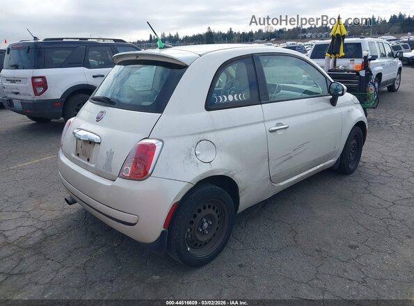 3C3CFFAR8GT120691 2016 FIAT 500 White Հետևի աջ