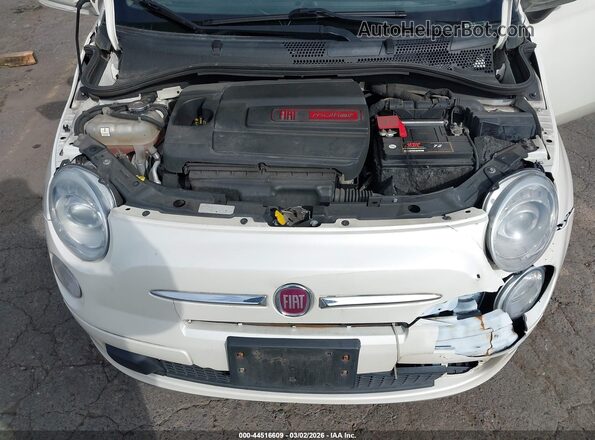 3C3CFFAR8GT120691 2016 FIAT 500 White Հետևի տեսք