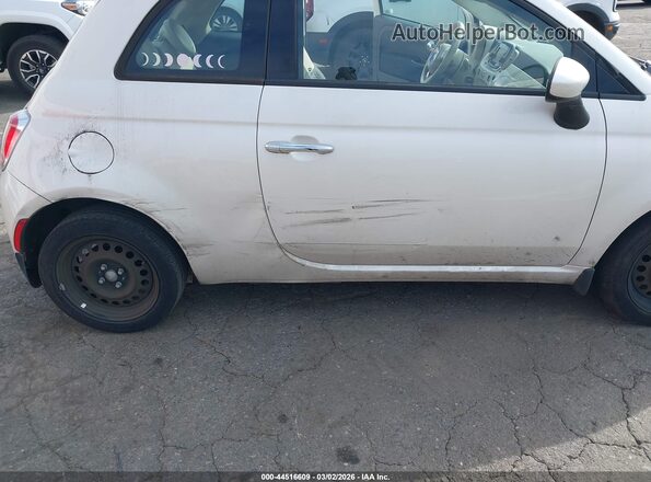3C3CFFAR8GT120691 2016 FIAT 500 White Սալոնի հետևի տեսք