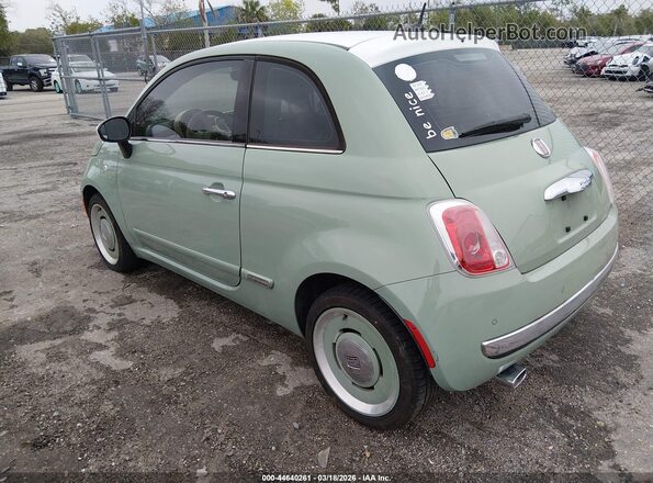 3C3CFFCR2GT165350 2016 FIAT 500 Green Հետևի ձախ