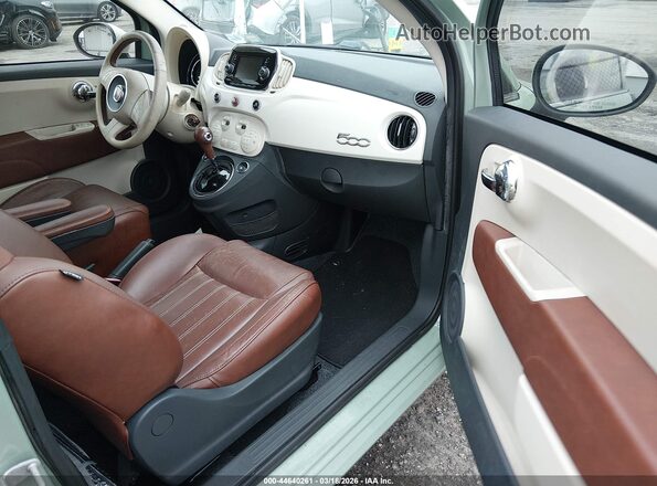 3C3CFFCR2GT165350 2016 FIAT 500 Green Սալոնի դիմացի տեսք
