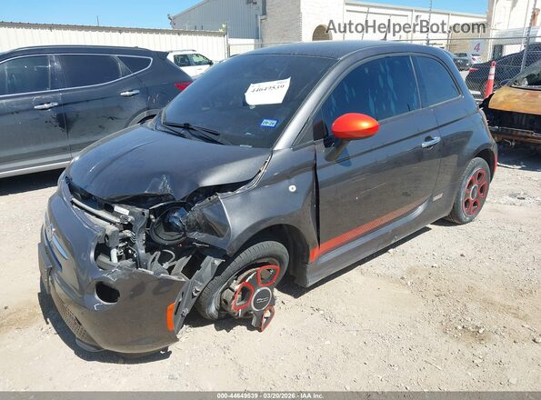3C3CFFGE3GT221724 2016 FIAT 500E Gray Przód lewy