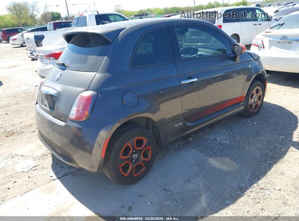 3C3CFFGE3GT221724 2016 FIAT 500E Gray Tył prawy