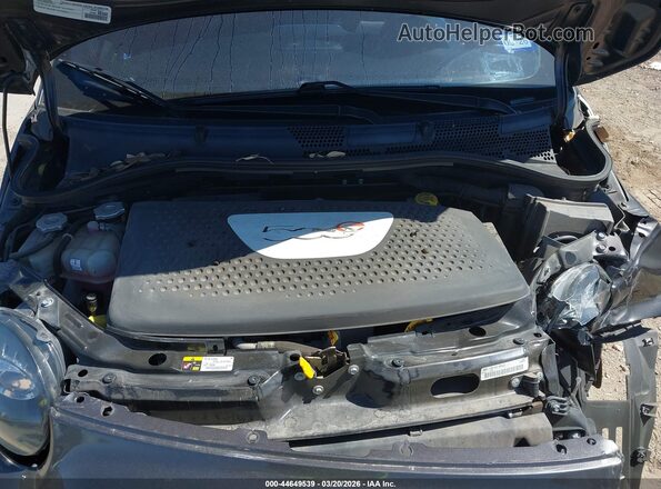 3C3CFFGE3GT221724 2016 FIAT 500E Gray Widok z tyłu