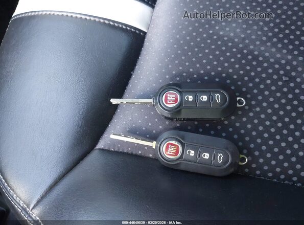 3C3CFFGE3GT221724 2016 FIAT 500E Gray Widok deski rozdzielczej