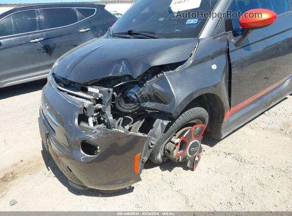 3C3CFFGE3GT221724 2016 FIAT 500E Gray Widok z przodu
