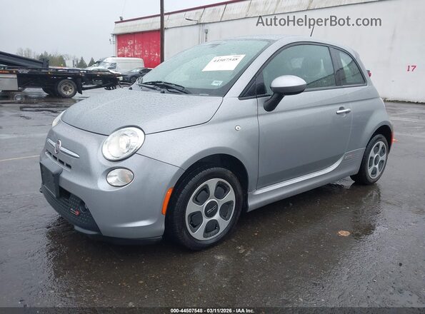3C3CFFGE4GT161131 2016 FIAT 500E Silver Vista tres cuartos delantera izquierda