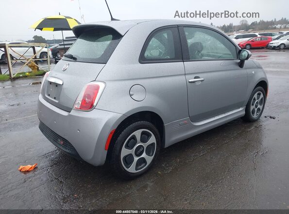 3C3CFFGE4GT161131 2016 FIAT 500E Silver Trasero derecho