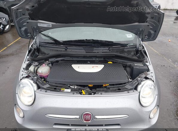 3C3CFFGE4GT161131 2016 FIAT 500E Silver Vista trasera