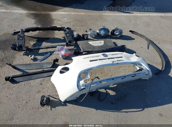 3C3CFFGE5GT221949 2016 FIAT 500E White Widok zestawu wskaźników