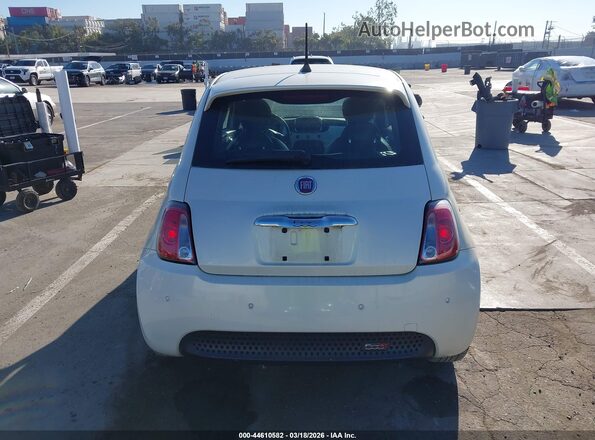 3C3CFFGE5GT221949 2016 FIAT 500E White 