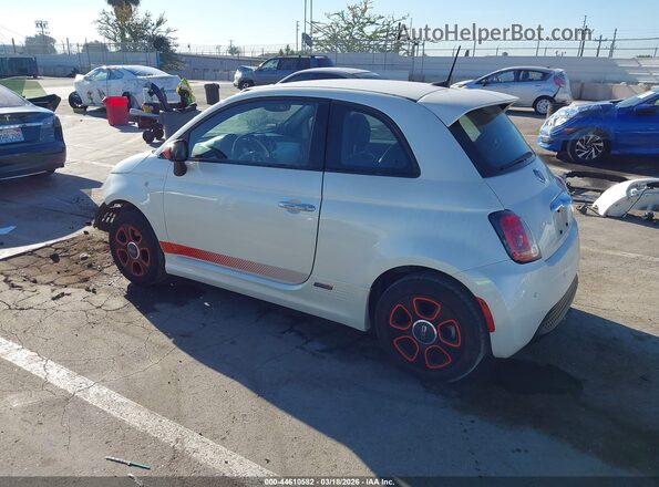 3C3CFFGE5GT221949 2016 FIAT 500E White Tył lewy