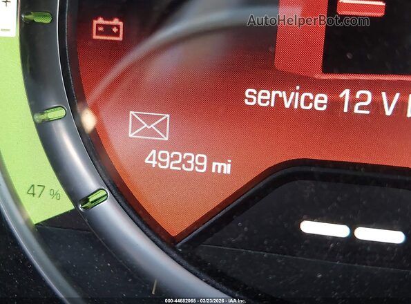3C3CFFGE7GT184208 2016 FIAT 500E White Widok wnętrza z tyłu