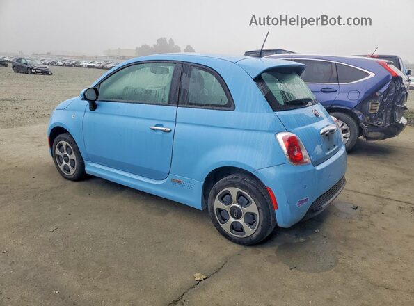 3C3CFFGE9GT201607 2016 FIAT 500 Blue Հետևի ձախ