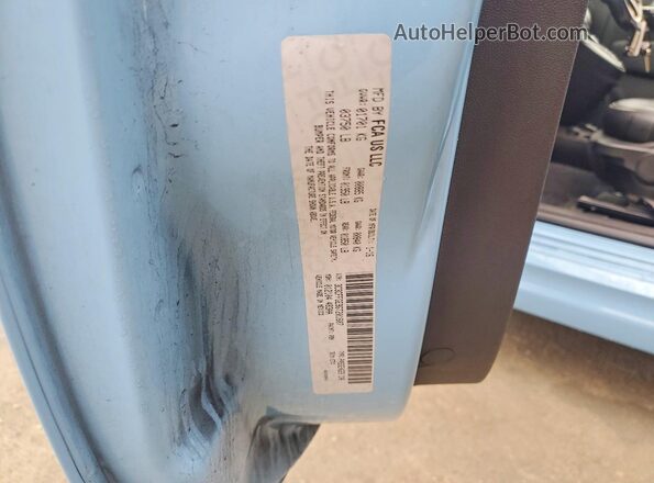 3C3CFFGE9GT201607 2016 FIAT 500 Blue Շարժիչի բաժամունքի տեսք