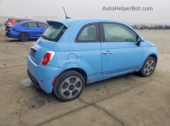 3C3CFFGE9GT201607 2016 FIAT 500 Blue Հետևի աջ