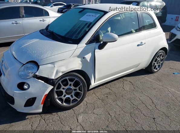 3C3CFFKH1JT420960 2018 FIAT 500 White 