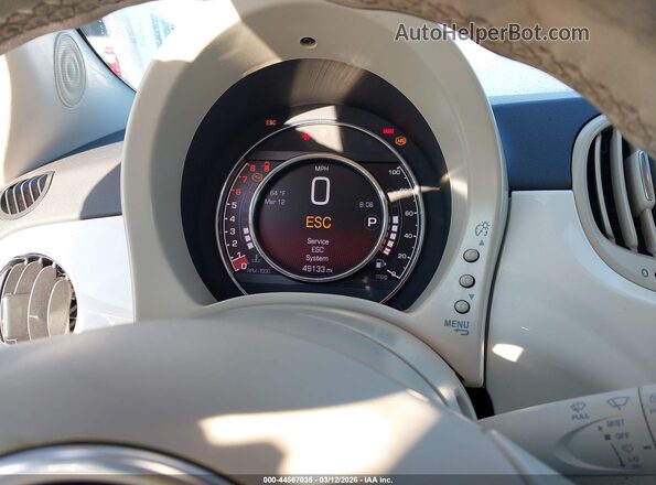3C3CFFKH1JT420960 2018 FIAT 500 White 