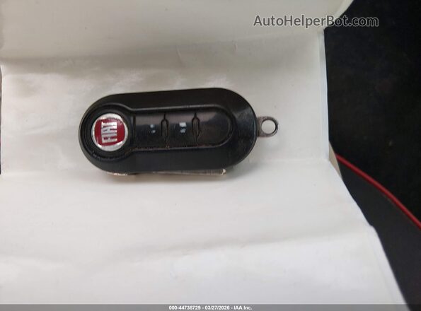 3C3CFFKH3JT465172 2018 FIAT 500 Gray Առջևի վահանակի տեսք
