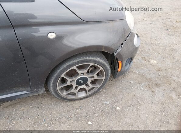 3C3CFFKH3JT465172 2018 FIAT 500 Gray Դիմացի տեսք
