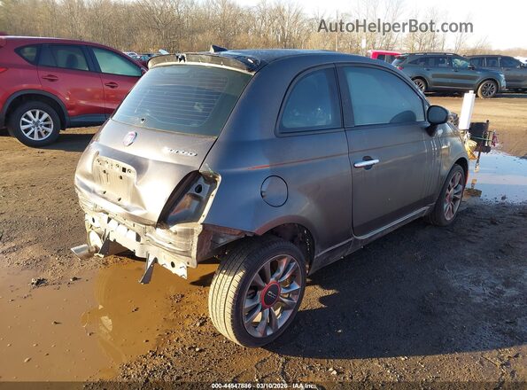 3C3CFFKH9JT416851 2018 FIAT 500 Gray Հետևի աջ