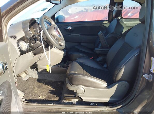 3C3CFFKH9JT416851 2018 FIAT 500 Gray Սալոնի դիմացի տեսք